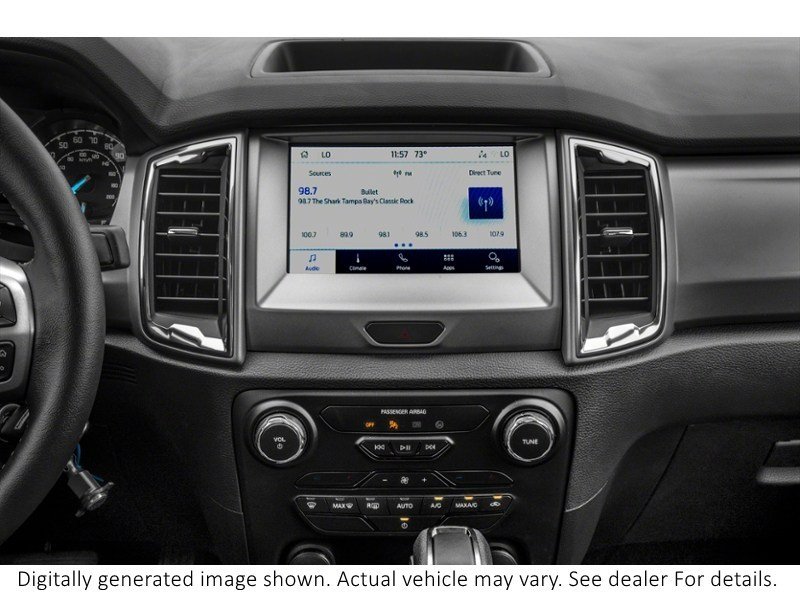 2023 Ford Ranger XLT 4WD Supercrew 5' Box Interior Shot 2