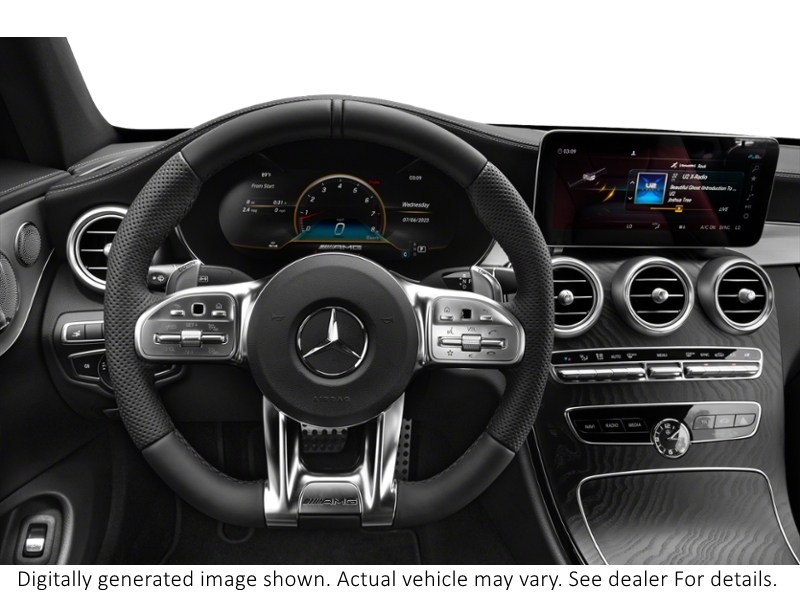 2023 Mercedes-Benz C-Class Amg C 43 4Matic Coupe Interior Shot 3