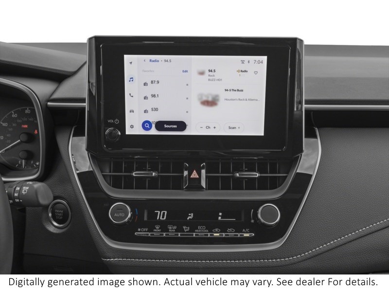 2025 Toyota Corolla Hatchback CVT Interior Shot 2