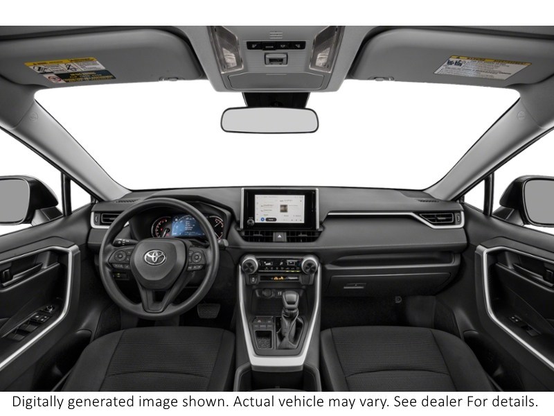 2023 Toyota Rav4 LE AWD Interior Shot 6