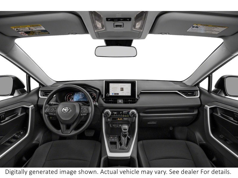 2024 Toyota Rav4 LE AWD Interior Shot 6