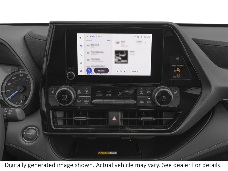 2024 Toyota Highlander Hybrid Hybrid XLE AWD Interior Shot 8