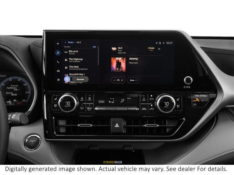 2026 Toyota Highlander Hybrid Hybrid Limited AWD Interior Shot 2