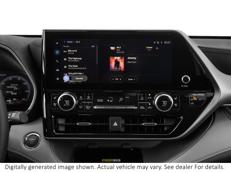 2026 Toyota Highlander Hybrid Hybrid Limited AWD Interior Shot 2