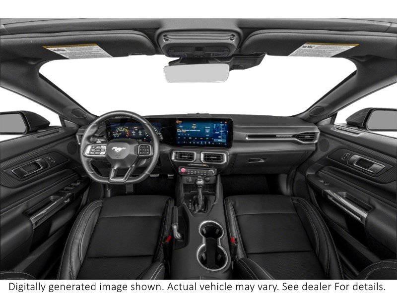 2026 Ford Mustang Ecoboost Convertible Interior Shot 6