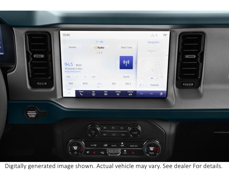 2024 Ford Bronco Outer Banks 4 Door 4X4 Interior Shot 2