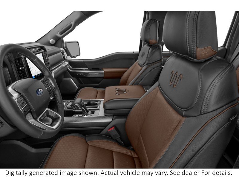 2024 Ford F-150 King Ranch 4WD Supercrew 5.5' Box Interior Shot 4