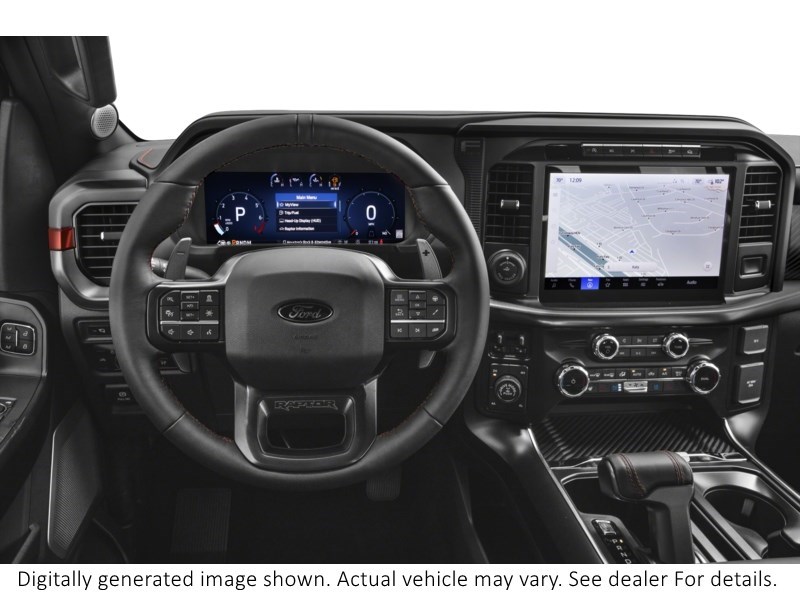 2024 Ford F-150 Raptor 4WD Supercrew 5.5' Box Interior Shot 3