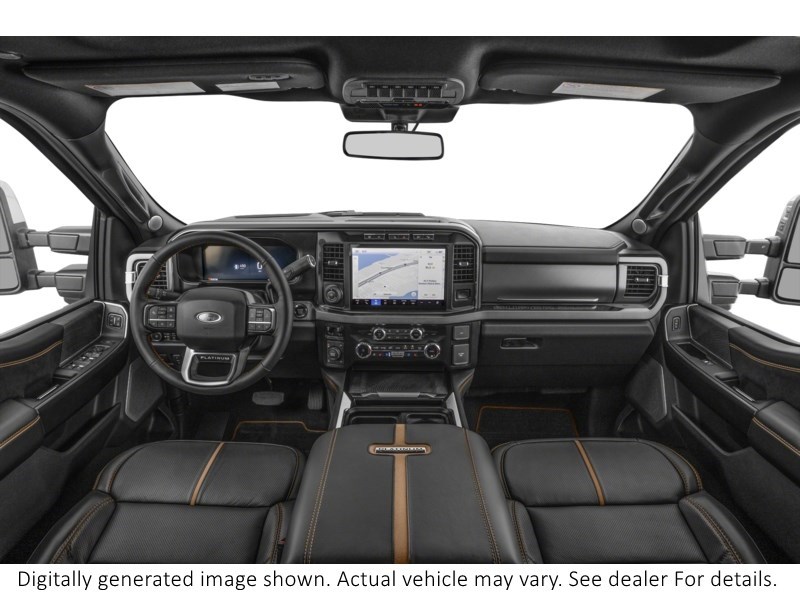 2024 Ford F-250 Platinum 4WD Crew Cab 6.75' Box Interior Shot 6
