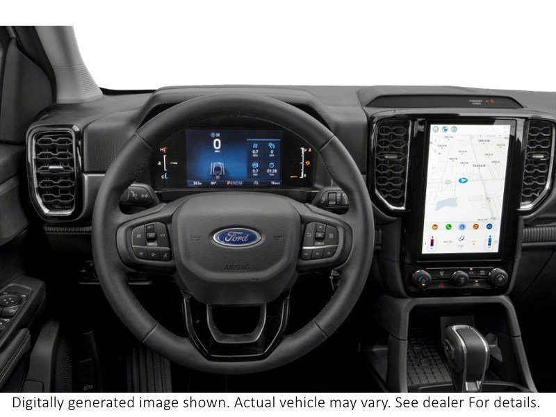 2026 Ford Ranger XLT 4WD Supercrew 5' Box Interior Shot 3