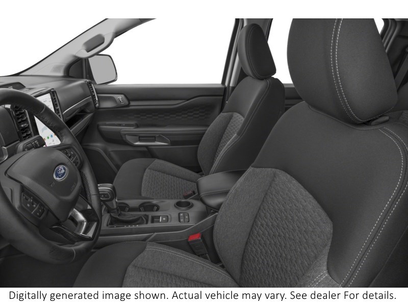 2024 Ford Ranger XLT 4WD Supercrew 5' Box Interior Shot 4