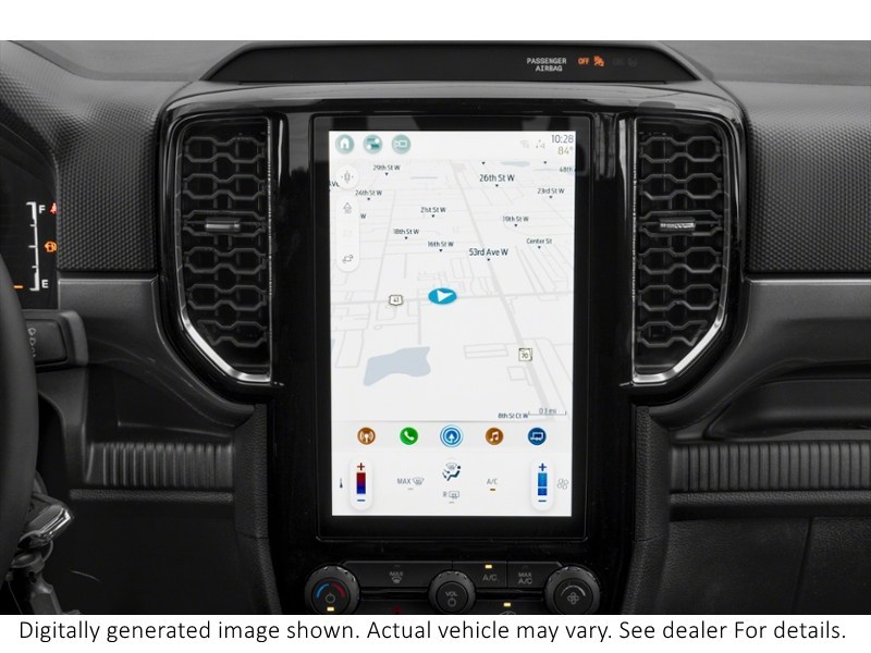 2026 Ford Ranger XLT 4WD Supercrew 5' Box Interior Shot 8