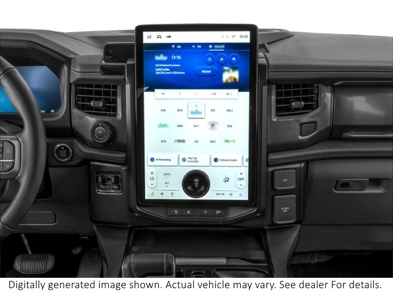 2024 Ford F-150 Lightning Flash | 4X4 | Ext Batt | 360 | Adptv Cruise | 20S Interior Shot 2