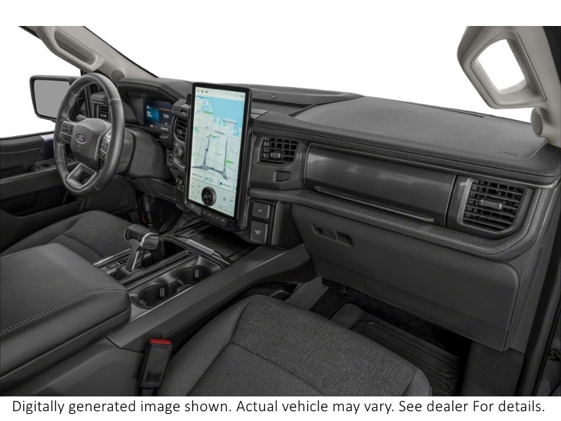2024 Ford F-150 Lightning Flash | 4X4 | Ext Batt | 360 | Adptv Cruise | 20S Interior Shot 1