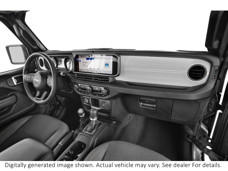 2024 Jeep Wrangler Sahara 4 Door 4X4 Interior Shot 1