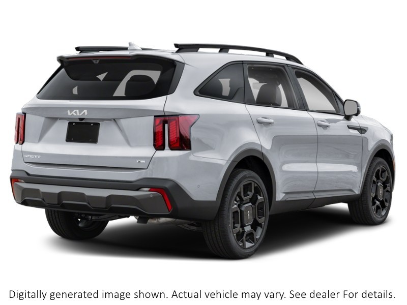 2025 Kia Sorento X-Line Limited AWD W/Olive Brown Interior Exterior Shot 2