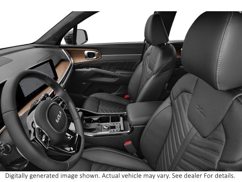 2025 Kia Sorento X-Line Limited AWD W/Olive Brown Interior Interior Shot 4