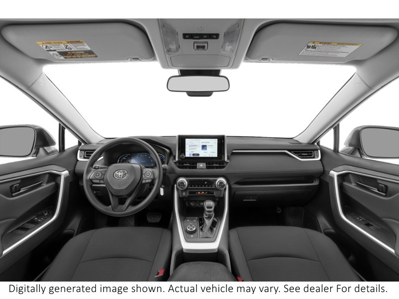 2024 Toyota Rav4 Hybrid Hybrid LE AWD Interior Shot 6