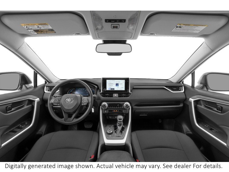2024 Toyota Rav4 Hybrid Hybrid LE AWD Interior Shot 6