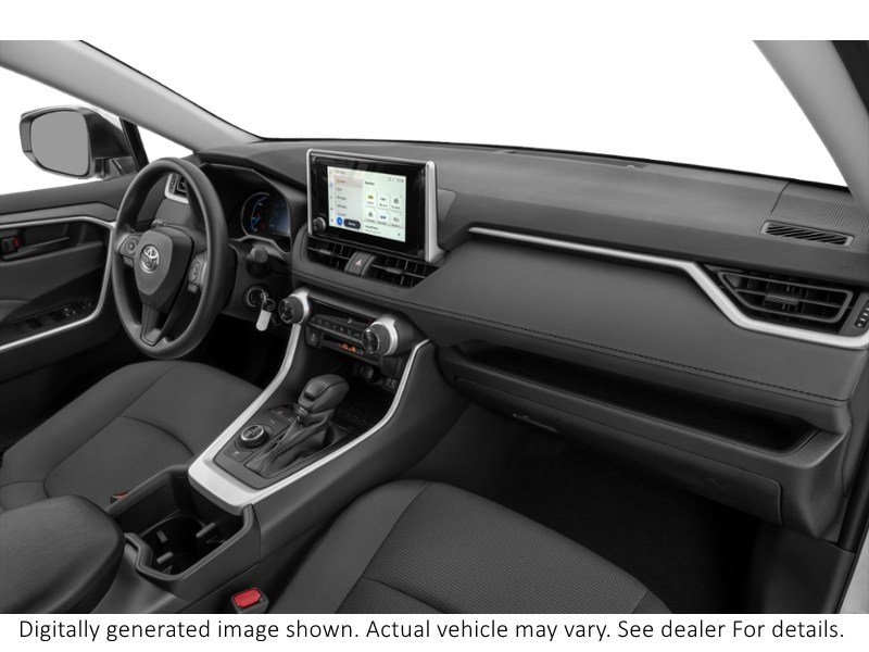 2024 Toyota Rav4 Hybrid Hybrid LE AWD Interior Shot 1