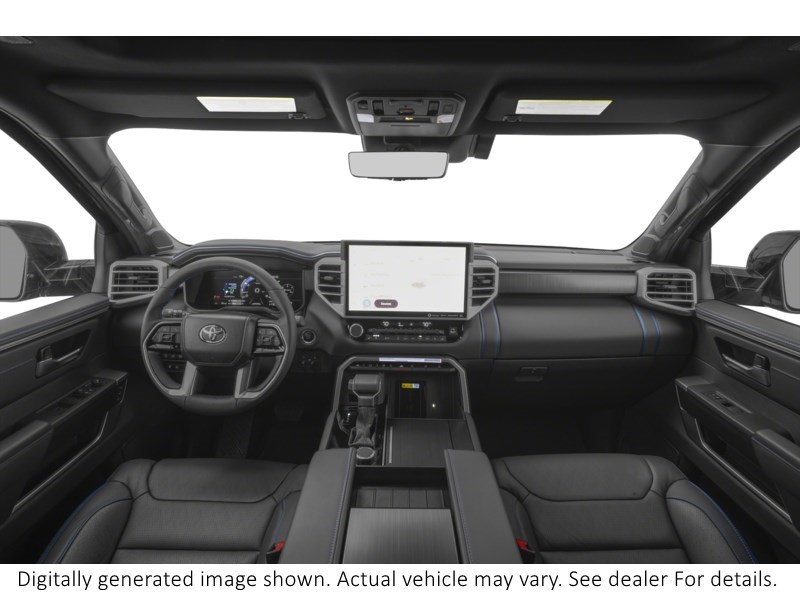 2026 Toyota Tundra 4X4 Crewmax Platinum Long Bed Interior Shot 6