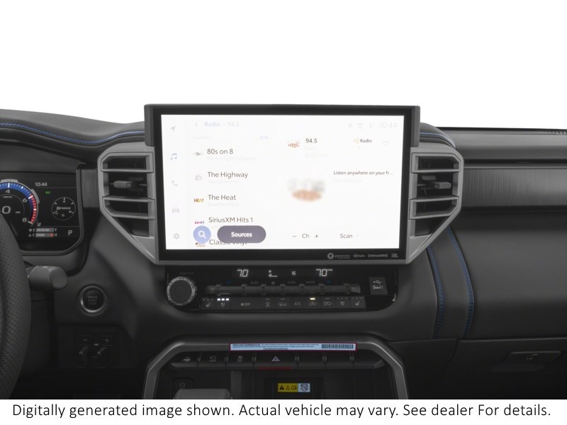 2026 Toyota Tundra 4X4 Crewmax Platinum Long Bed Interior Shot 2