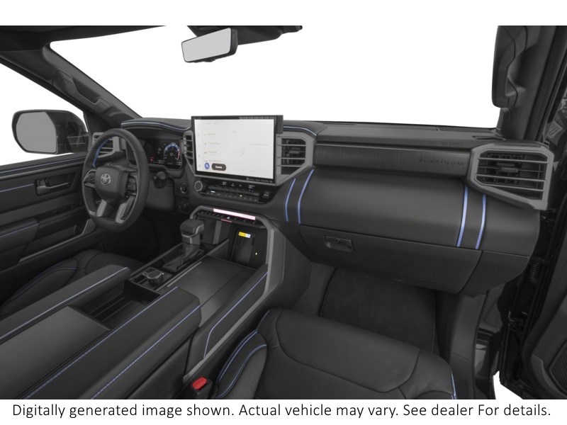 2026 Toyota Tundra 4X4 Crewmax Platinum Long Bed Interior Shot 1