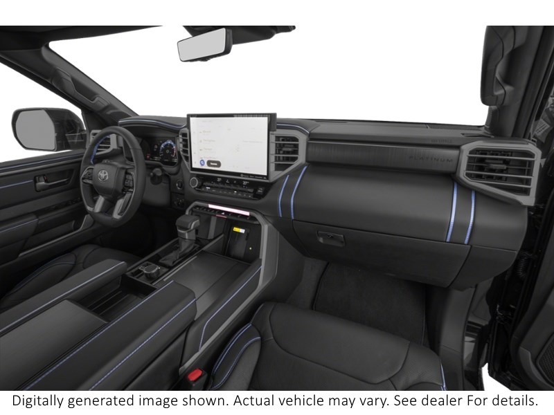2026 Toyota Tundra 4X4 Crewmax Platinum Long Bed Interior Shot 1