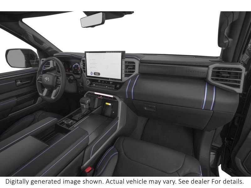 2026 Toyota Tundra 4X4 Crewmax Platinum Interior Shot 1
