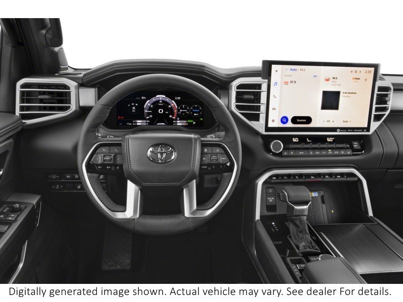 2026 Toyota Tundra Hybrid 4X4 Crewmax Platinum Hybrid Interior Shot 3