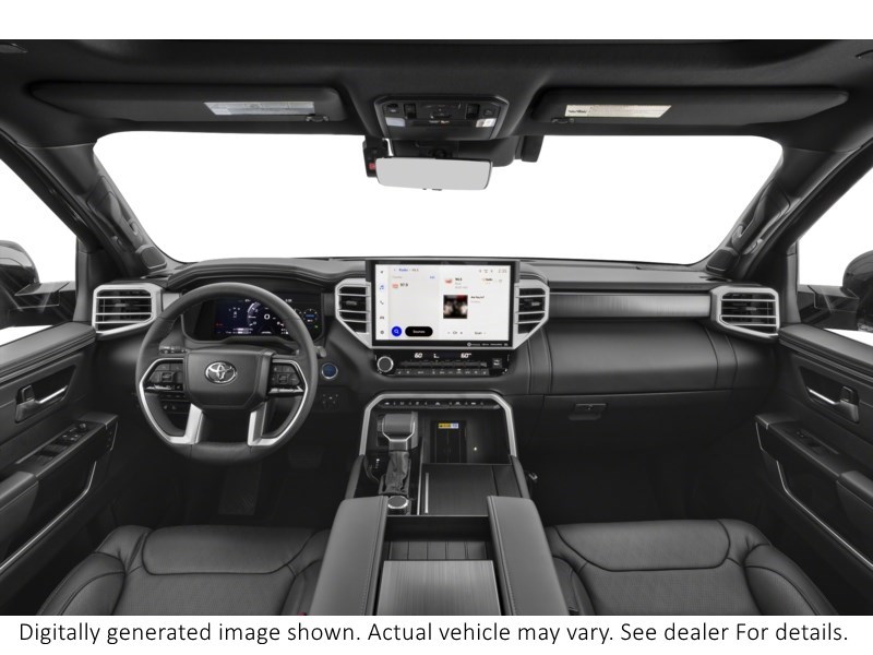 2026 Toyota Tundra Hybrid 4X4 Crewmax Platinum Hybrid Interior Shot 6