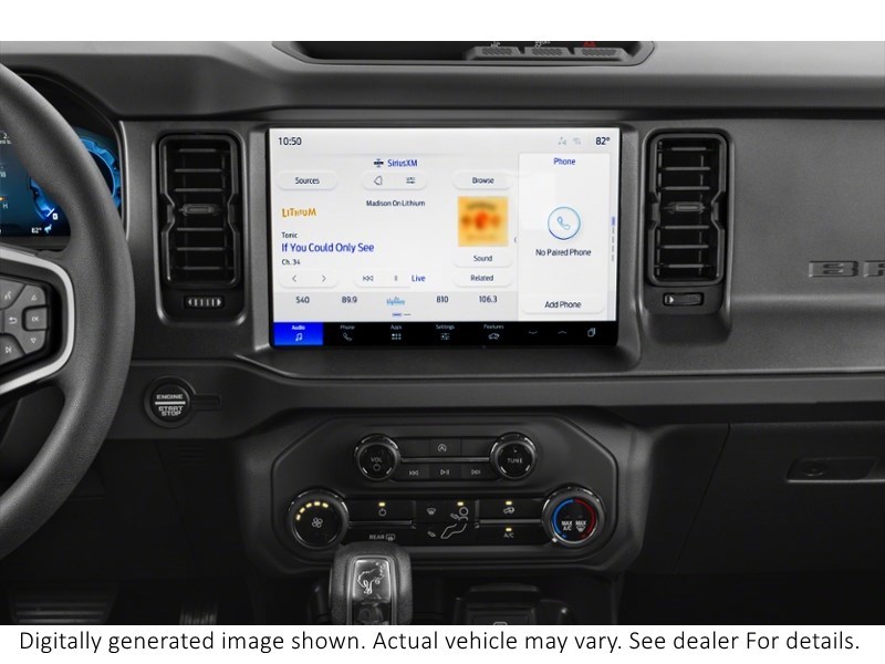 2026 Ford Bronco Base 4 Door 4X4 Interior Shot 2