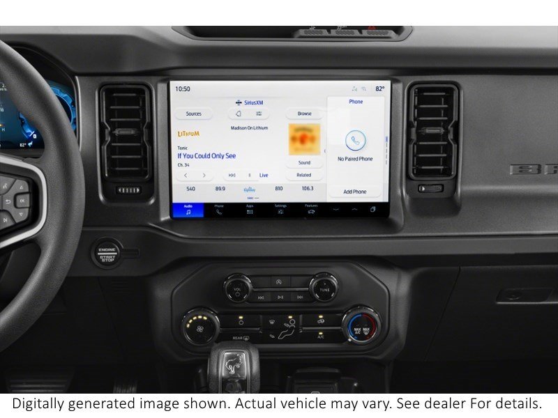 2026 Ford Bronco Base 4 Door 4X4 Interior Shot 2