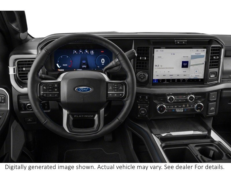 2027 Ford Super Duty F-350 Drw Platinum 4WD Crew Cab 8' Box Interior Shot 3