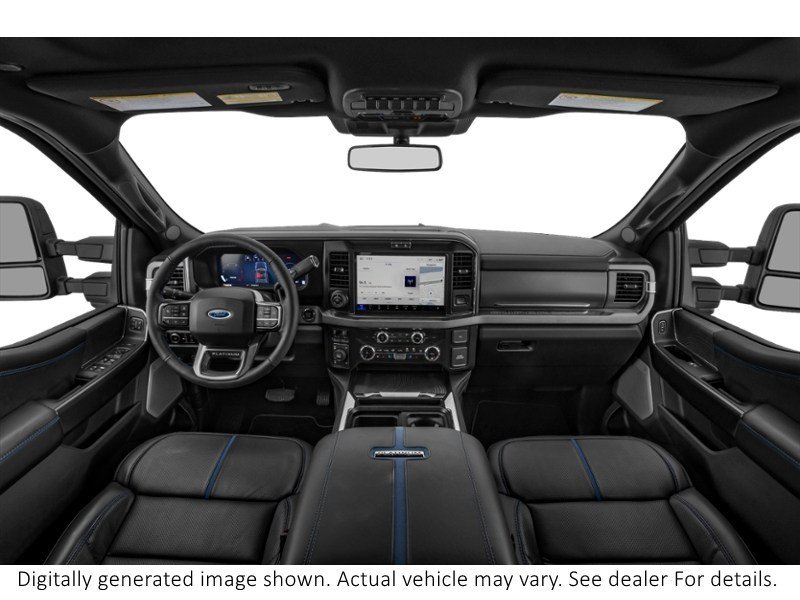 2027 Ford Super Duty F-350 Drw Platinum 4WD Crew Cab 8' Box Interior Shot 6