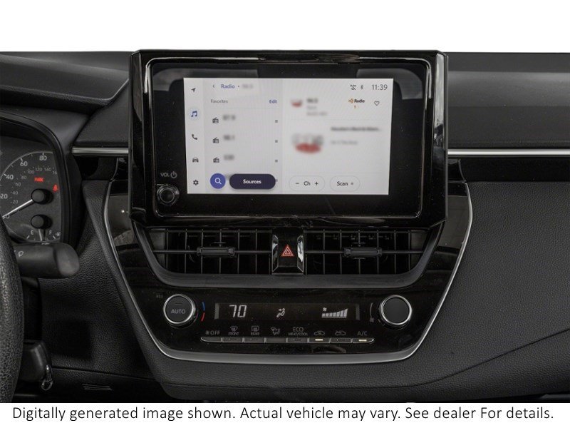 2026 Toyota Corolla Hybrid Hybrid LE CVT AWD Interior Shot 2