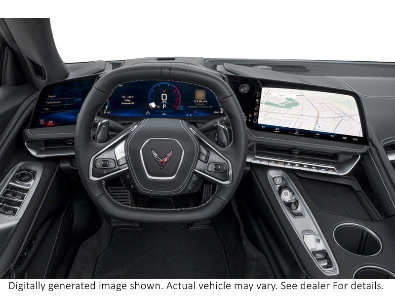 2027 Chevrolet Corvette 2Dr Stingray Conv W/1Lt Interior Shot 3