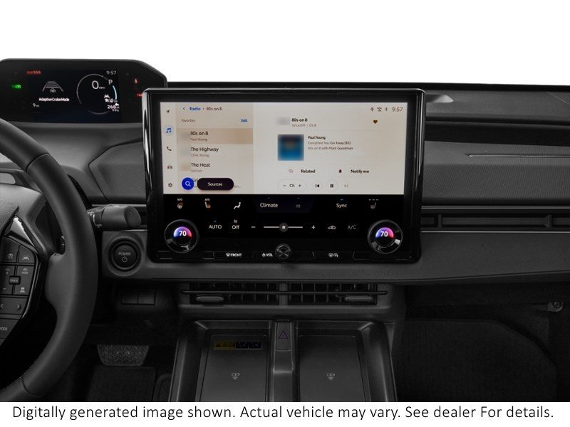 2026 Toyota bZ XLE AWD Sold Interior Shot 2