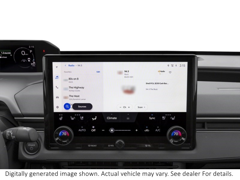 2026 Toyota bZ Limited AWD Interior Shot 2