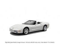 2004 Chevrolet Corvette 2Dr Convertible Arctic White  Shot 3