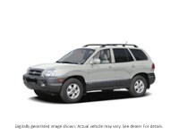 2006 Hyundai Santa Fe 4Dr Gl FWD 2.7L Auto Noble White  Shot 4