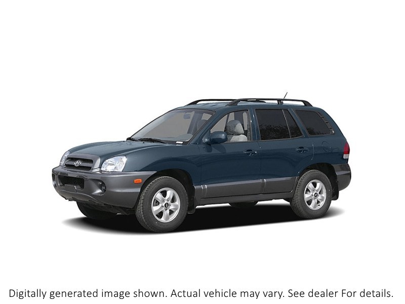 2006 Hyundai Santa Fe 4Dr Gl FWD 2.7L Auto Steel Blue Metallic  Shot 6