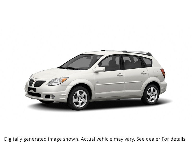 2006 Pontiac Vibe 4Dr Wgn FWD Frosty (White)  Shot 3