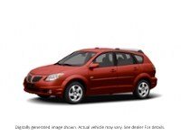 2006 Pontiac Vibe 4Dr Wgn FWD Salsa (Medium Red Mica Metallic)  Shot 4