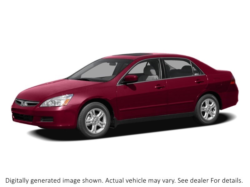 2007 Honda Accord 4Dr I4 At SE Moroccan Red  Shot 2