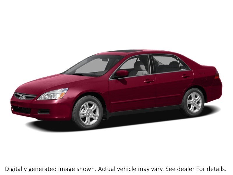 2007 Honda Accord 4Dr I4 At SE Moroccan Red  Shot 2