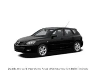 2007 Mazda Mazda3 Sport 4Dr Hb Sport Manual Gs Colour Shot 1