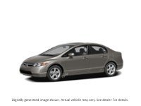 2008 Honda Civic Sdn 4Dr Auto LX Galaxy Grey Metallic  Shot 1