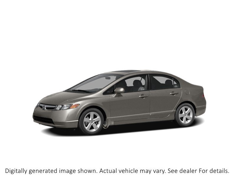 2008 Honda Civic Sdn 4Dr Auto LX Galaxy Grey Metallic  Shot 1