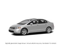 2008 Honda Civic Sdn 4Dr Auto LX Alabaster Silver Metallic  Shot 3